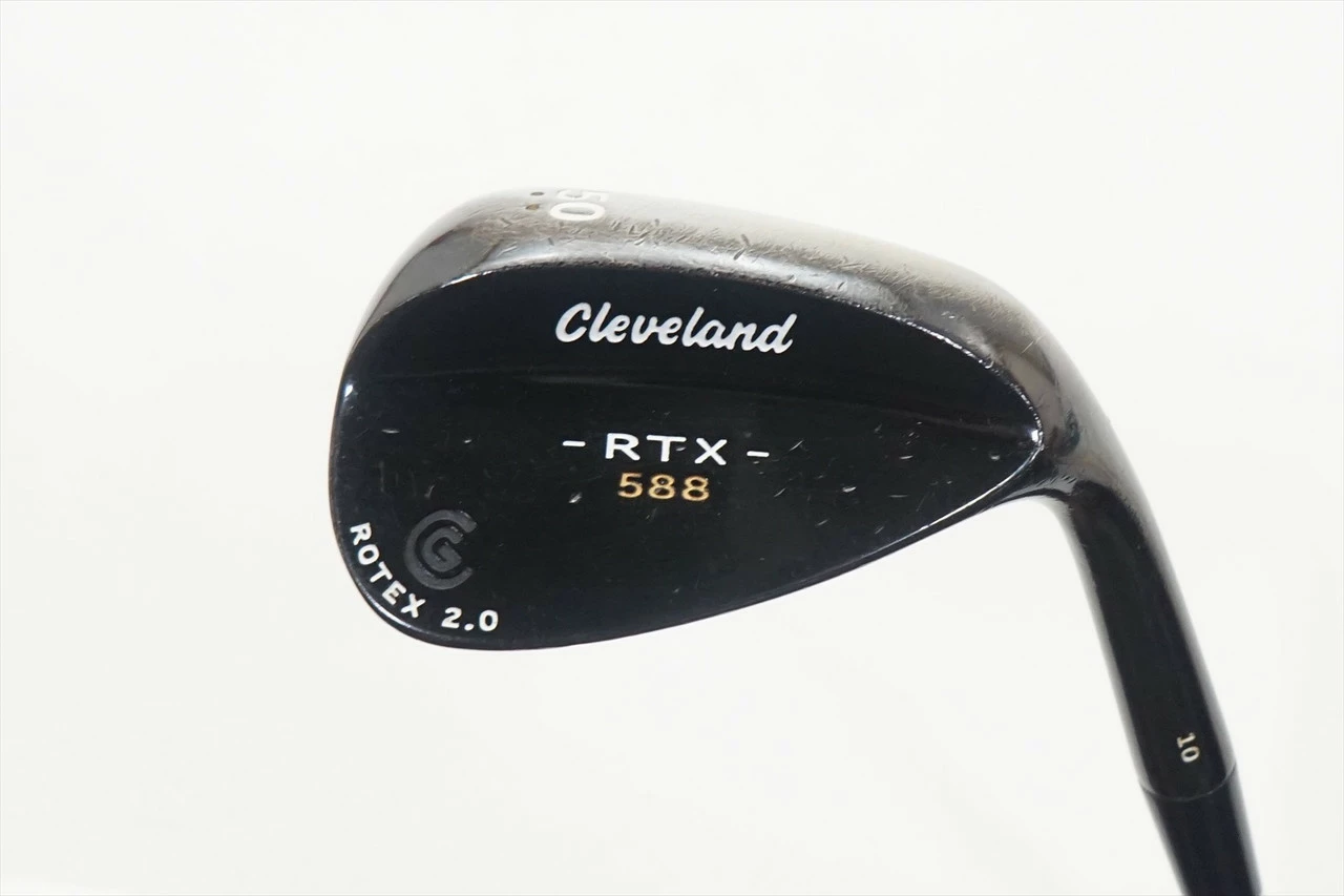 Cleveland 588 Rtx 2.0 Black Satin Wedge 50°-10 Stiff Stock Stl 0962923 Good 4 Cleveland 588 Rtx 2.0 Black Satin Wedge 50°-10 Stiff Stock Stl 0962923 Good - Image 2