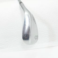 Titleist Vokey Sm5 Tour Chrome Wedge 58°-7 S-Grind Wedge Stock Stl 1006743 Fair