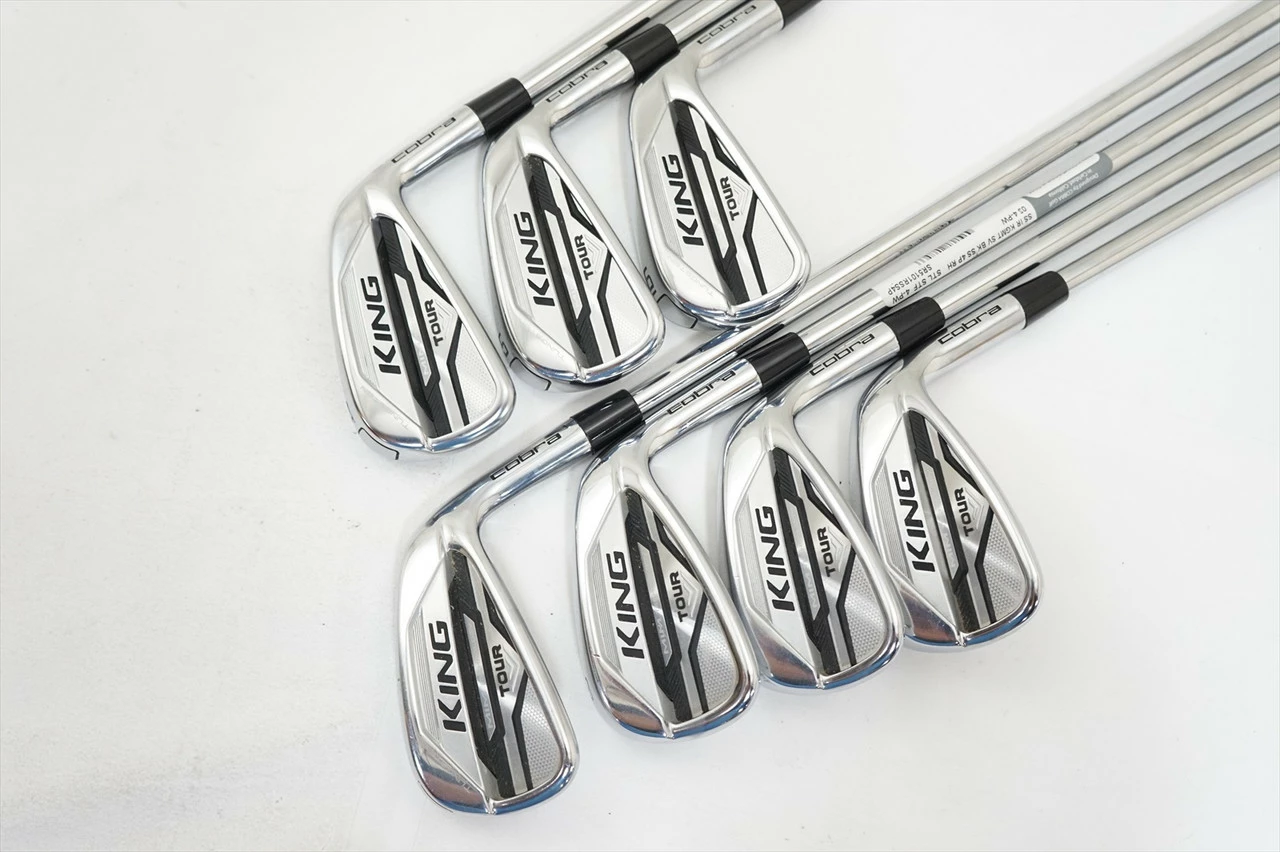 Cobra King Mim Tour 2020 Iron Set 4-Pw Stiff Kbs $-Taper 120 Steel 1017693 Mint 5 Cobra King Mim Tour 2020 Iron Set 4-Pw Stiff Kbs $-Taper 120 Steel 1017693 Mint - Image 3