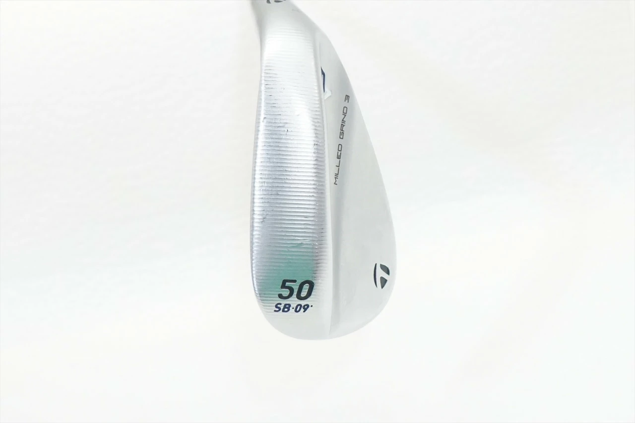 Taylormade Mg3 Satin Raw Chrome Wedge 50°-9 Extra Stiff Project X 1020628 Mint 3 Taylormade Mg3 Satin Raw Chrome Wedge 50°-9 Extra Stiff Project X 1020628 Mint