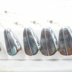 Titleist Mb 714 Iron Set 6-Pw Regular Flex Project X Steel 1025314 Good
