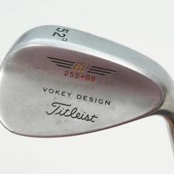 Titleist Vokey Tour Chrome Wedge 52°-8 Wedge Dynamic Gold Stl 1026621 Good