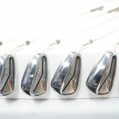 Cobra King Forged Tec Iron Set 5-Pw Stiff Flex Dynamic Gold Steel 1036247 Good