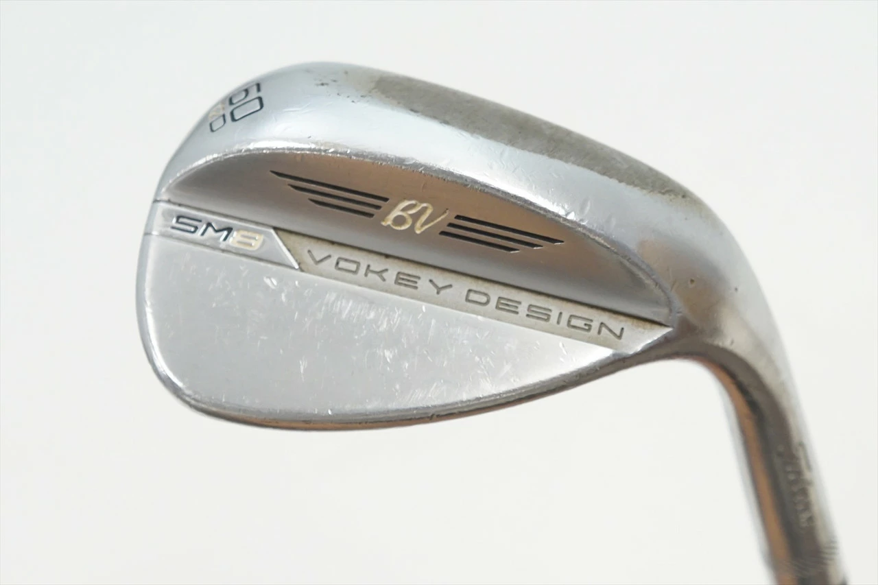 Titleist Vokey Sm8 Tour Chrome Wedge 60°-12 D-Grind Wedge Stock Stl 1037062 Fair 3 Titleist Vokey Sm8 Tour Chrome Wedge 60°-12 D-Grind Wedge Stock Stl 1037062 Fair