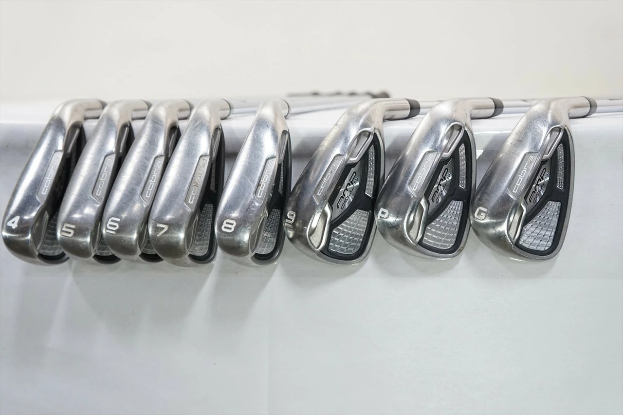 Cobra Amp Cell-S Iron Set 4-Pw, Gw Uniflex Flex Steel 1038853 Good 3 Cobra Amp Cell-S Iron Set 4-Pw, Gw Uniflex Flex Steel 1038853 Good