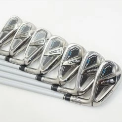 Taylormade Sim 2 Max Os Iron Set 5-Pw, Aw Ladies Nv 45 Graphite 1040612 Mint -Adams Golf Shop 01040612 4 37294.1669225928