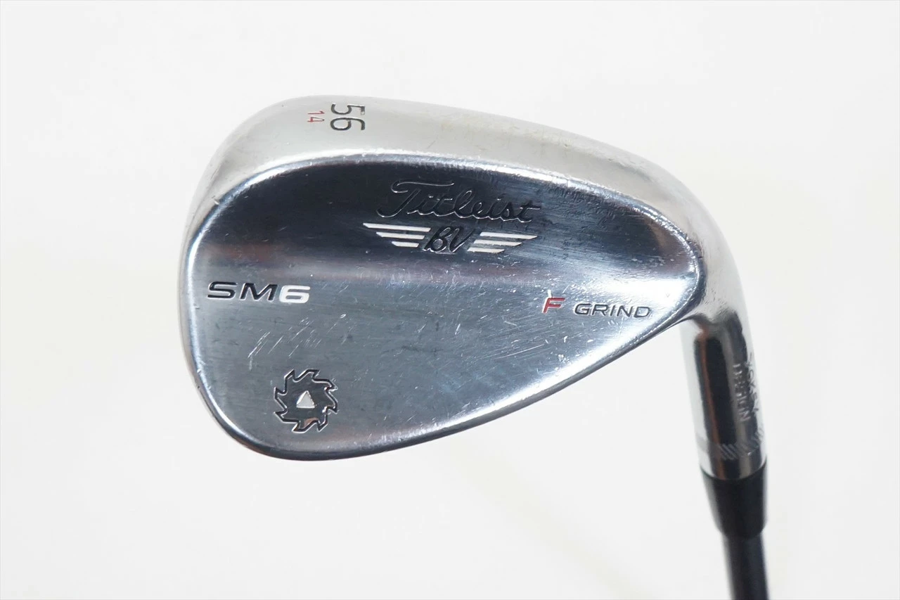 Titleist Vokey Sm6 Tour Chrome Wedge 56°-14 F-Grind Senior Kuro Kage 1041737 4 Titleist Vokey Sm6 Tour Chrome Wedge 56°-14 F-Grind Senior Kuro Kage 1041737 - Image 2