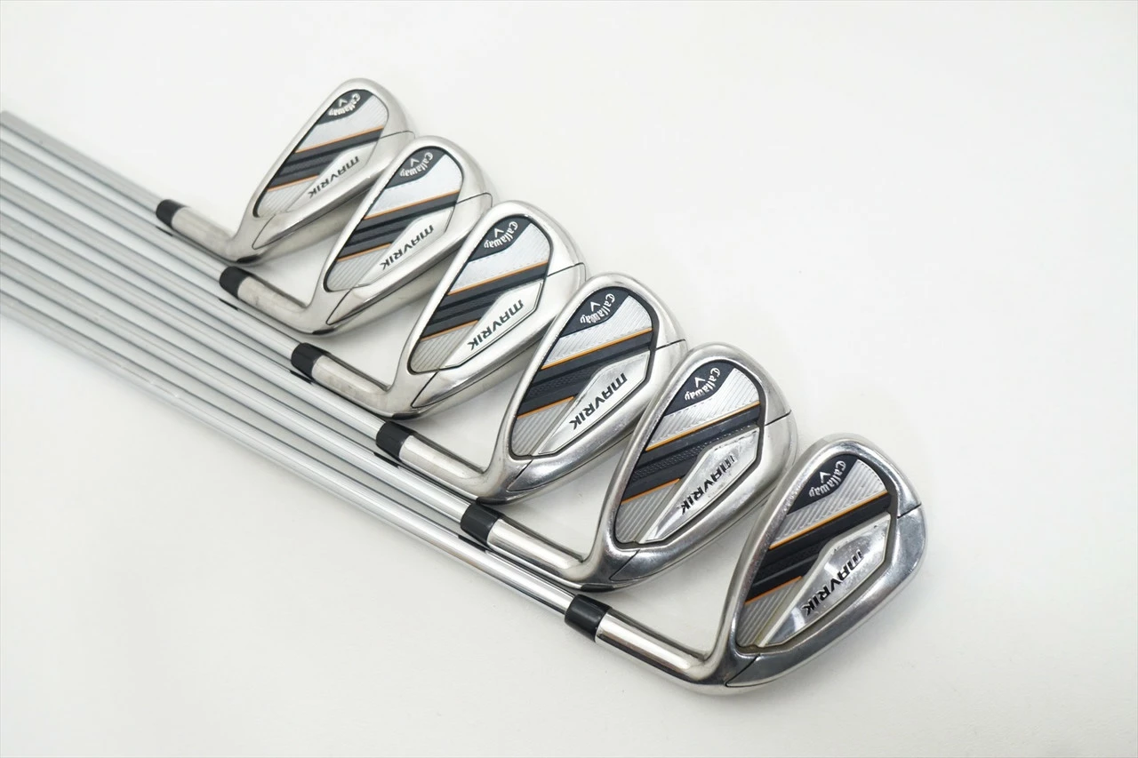 Callaway Mavrik Iron Set 5-Pw Regular Flex Kbs Max 80 Steel 1042161 Good 6 Callaway Mavrik Iron Set 5-Pw Regular Flex Kbs Max 80 Steel 1042161 Good - Image 4