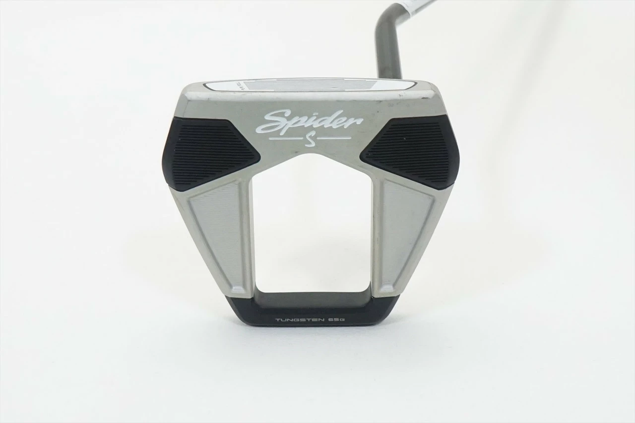Taylormade Spider S Chalk 34" Putter Good Rh 1043318 Super Stroke Grip 3 Taylormade Spider S Chalk 34" Putter Good Rh 1043318 Super Stroke Grip