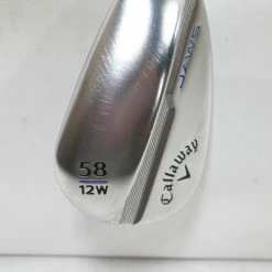 Callaway Md5 Platinum Chrome Wedge 58°-12 W-Grind Stiff Dynamic Gold 115 Good