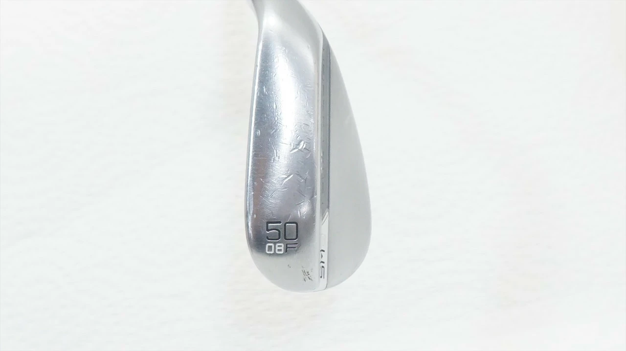 Titleist Vokey Sm8 Tour Chrome Wedge 50°-8 F-Grind Wedge Stock Stl 1047396 Good 3 Titleist Vokey Sm8 Tour Chrome Wedge 50°-8 F-Grind Wedge Stock Stl 1047396 Good