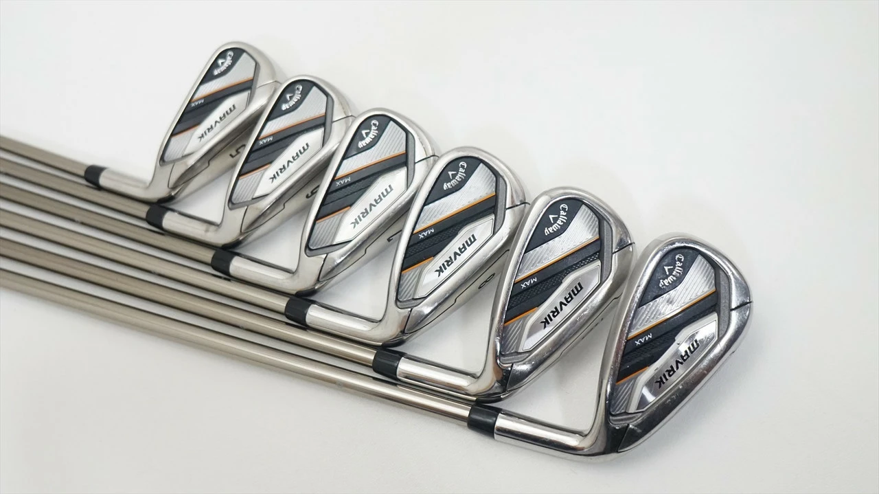 Callaway Mavrik Max Iron Set 5-Pw Regular Flex Recoil Zt9 460 1049723 Good 6 Callaway Mavrik Max Iron Set 5-Pw Regular Flex Recoil Zt9 460 1049723 Good - Image 4