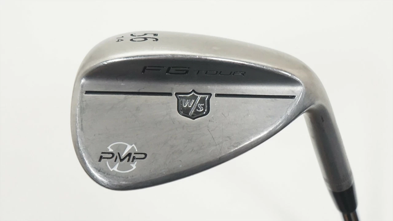 Wilson Pmp Tour Frosted Wedge 56°-14 Stock Stl 1050104 Good 4 Wilson Pmp Tour Frosted Wedge 56°-14 Stock Stl 1050104 Good - Image 2