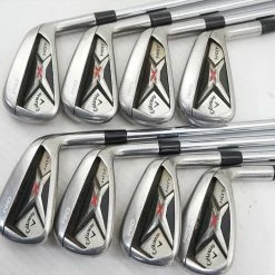 Callaway X-Hot Pro Iron Set 3-Pw Stiff Flex Project X 6.0 Steel 1050954 Good -Adams Golf Shop 01050954 3 25483.1674747173