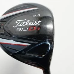 Titleist 913D3 9.5° Driver Stiff Flex Rip Phenom 1051616 Good