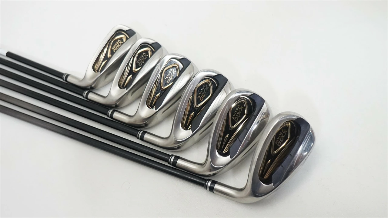 Xxio Prime Eleven Iron Set 7-Pw, Aw, Sw Regular Flex Sp-1100 1053013 Excellent 6 Xxio Prime Eleven Iron Set 7-Pw, Aw, Sw Regular Flex Sp-1100 1053013 Excellent - Image 4