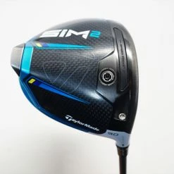 Taylormade Sim2 9° Driver Stiff Flex Hzrdus Smoke 1055518 Excellent