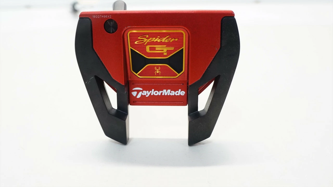 Taylormade Spider Gt Red 35" Putter Good Left Hand Lh W/ HC 3 Taylormade Spider Gt Red 35" Putter Good Left Hand Lh W/ HC