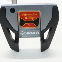 Taylormade Spider Gt Silver 33" Putter Excellent Left Hand Lh W/ HC