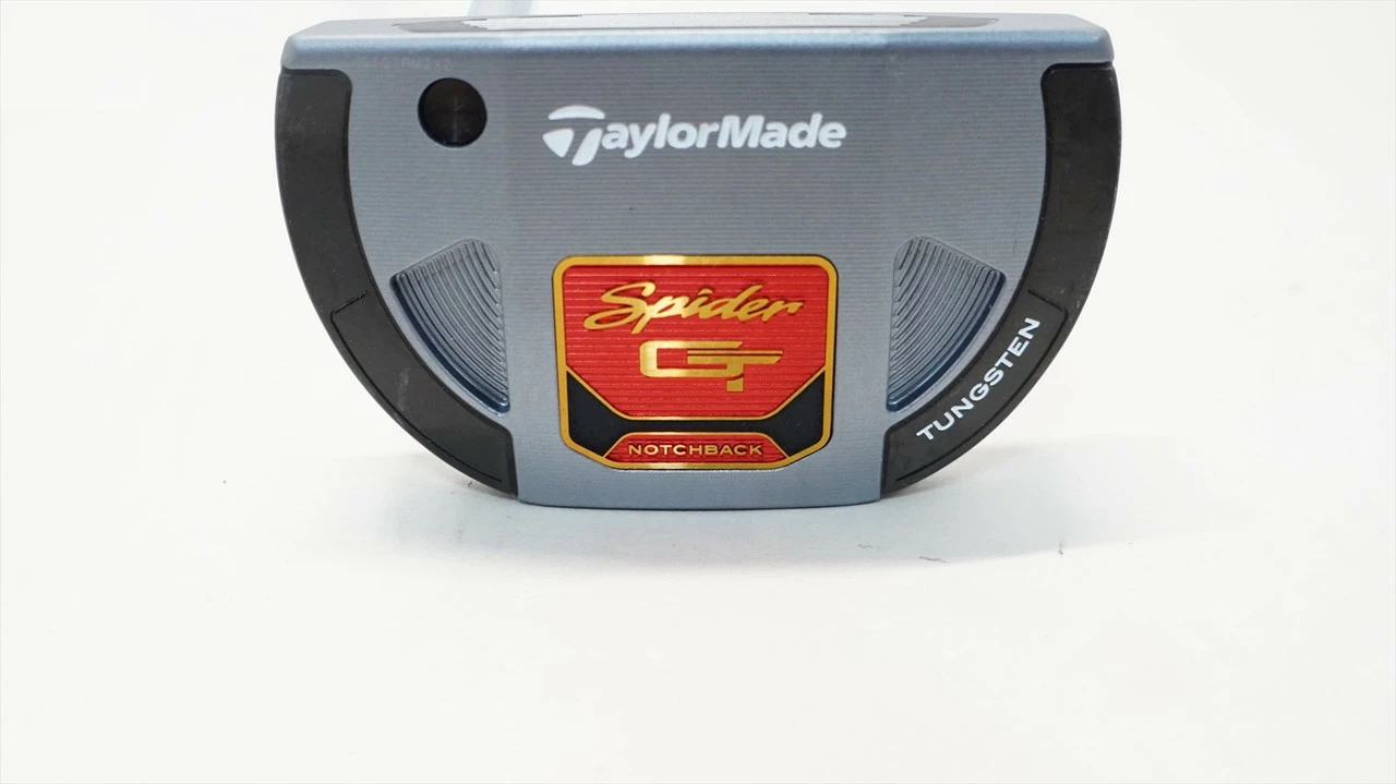 Taylormade Spider Gt Notchback Single Bend 35" Putter Excellent Left Hand Lh W/ HC 3 Taylormade Spider Gt Notchback Single Bend 35" Putter Excellent Left Hand Lh W/ HC