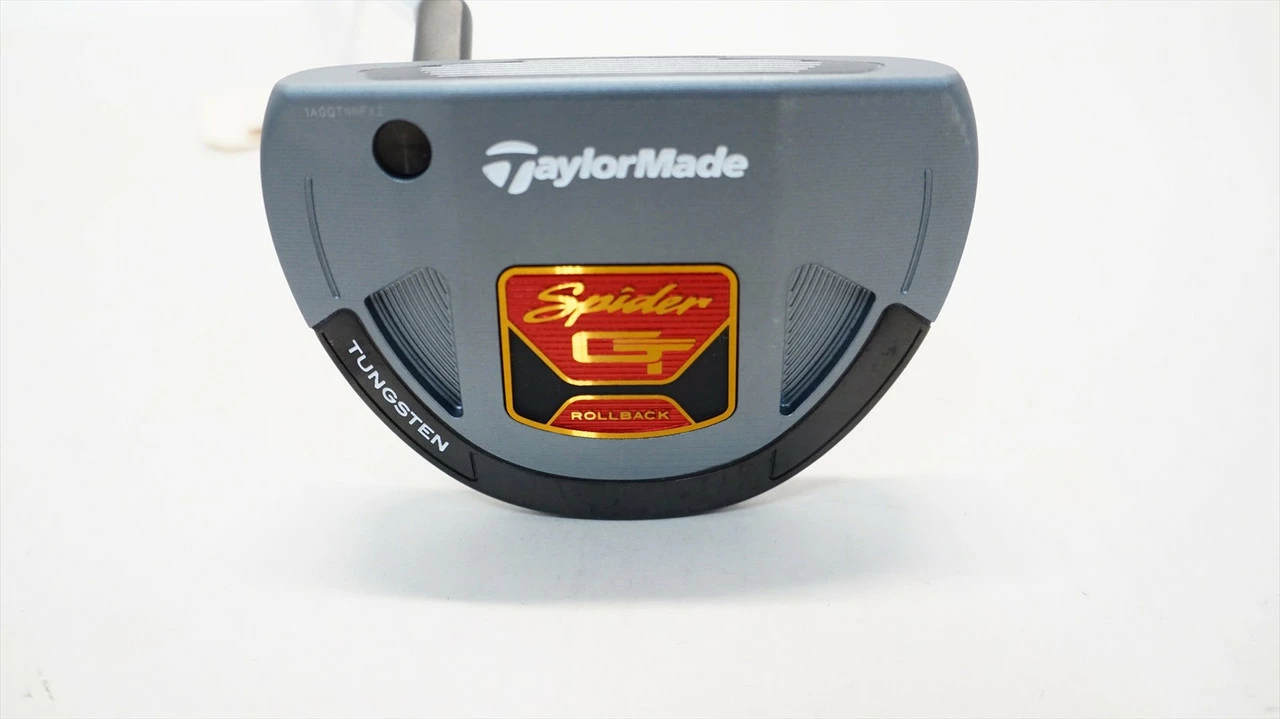 Taylormade Spider Gt Rollback Silver/Black 33" Putter Excellent Left Hand Lh W/ HC 3 Taylormade Spider Gt Rollback Silver/Black 33" Putter Excellent Left Hand Lh W/ HC