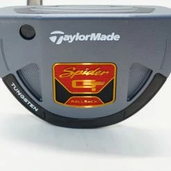 Taylormade Spider Gt Rollback Silver/Black 34" Putter Good Left Hand Lh W/ HC