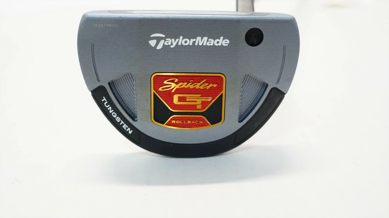 Taylormade Spider Gt Rollback Silver/Black 34" Putter Excellent W/ HC 3 Taylormade Spider Gt Rollback Silver/Black 34" Putter Excellent W/ HC