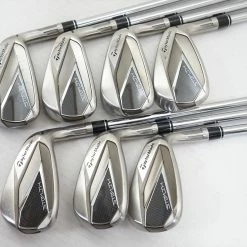 Taylormade Stealth Iron Set 5-Pw, Aw Stiff Flex Kbs Max Mt 85 Steel 1057348 Good -Adams Golf Shop 01057348 3 54062.1674747651