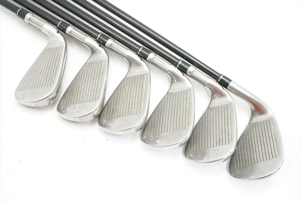 Taylormade M6 Iron Set 6-Pw, Aw Senior Flex Atmos 5 Graphite 1059232 Good 6 Taylormade M6 Iron Set 6-Pw, Aw Senior Flex Atmos 5 Graphite 1059232 Good - Image 4