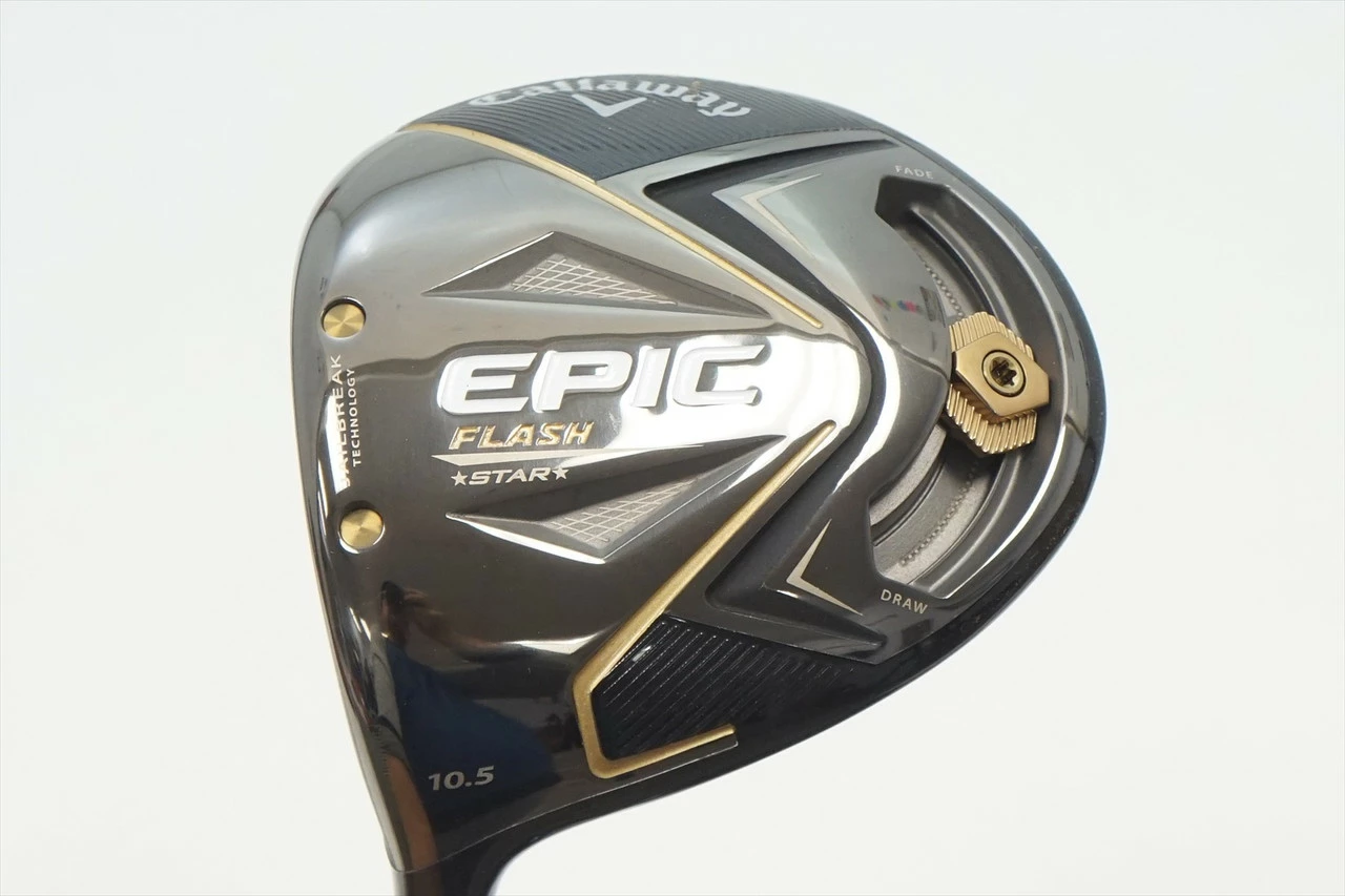 Callaway Epic Flash Star 10.5° Driver Regular Attas 1061506 Good Left Hand Lh 3 Callaway Epic Flash Star 10.5° Driver Regular Attas 1061506 Good Left Hand Lh