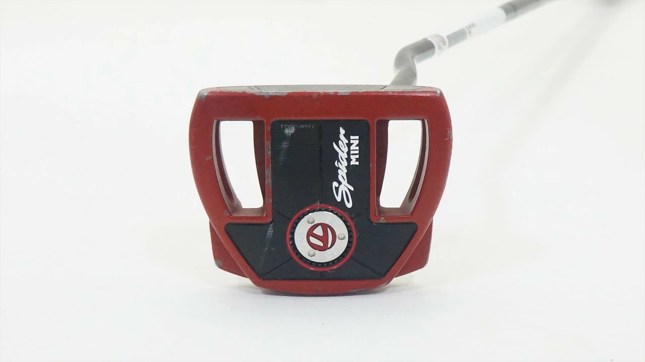 Taylormade Spider Mini Red 35" Putter Good Rh 1063288 Super Stroke Grip 3 Taylormade Spider Mini Red 35" Putter Good Rh 1063288 Super Stroke Grip
