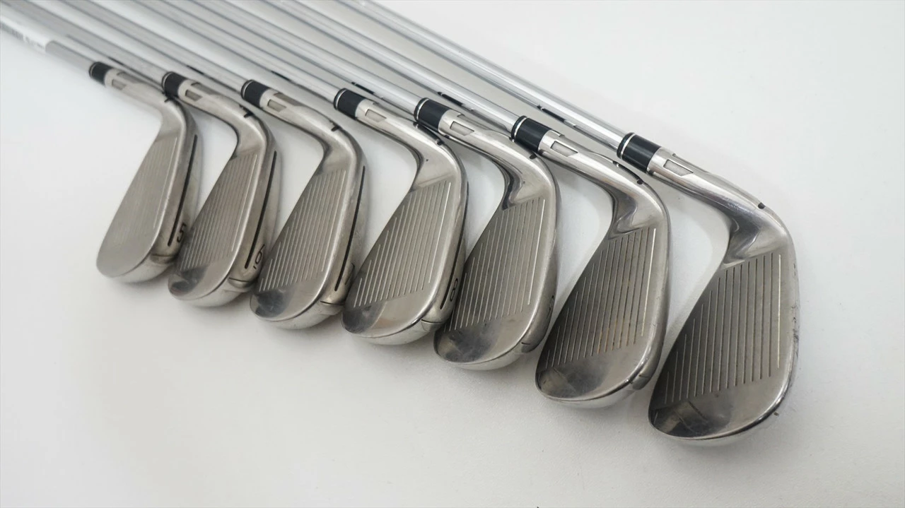 Taylormade Sim Max Os Iron Set 5-Pw, Aw Stiff Flex Kbs Max 85 Steel 1065485 Good 5 Taylormade Sim Max Os Iron Set 5-Pw, Aw Stiff Flex Kbs Max 85 Steel 1065485 Good - Image 3