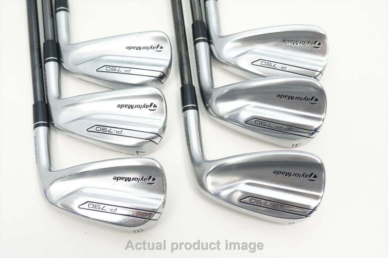 Taylormade P790 2019 Iron Set 6-Pw, Aw Stiff Flex Kbs $-Taper 120 1068235 Good 6 Taylormade P790 2019 Iron Set 6-Pw, Aw Stiff Flex Kbs $-Taper 120 1068235 Good - Image 4