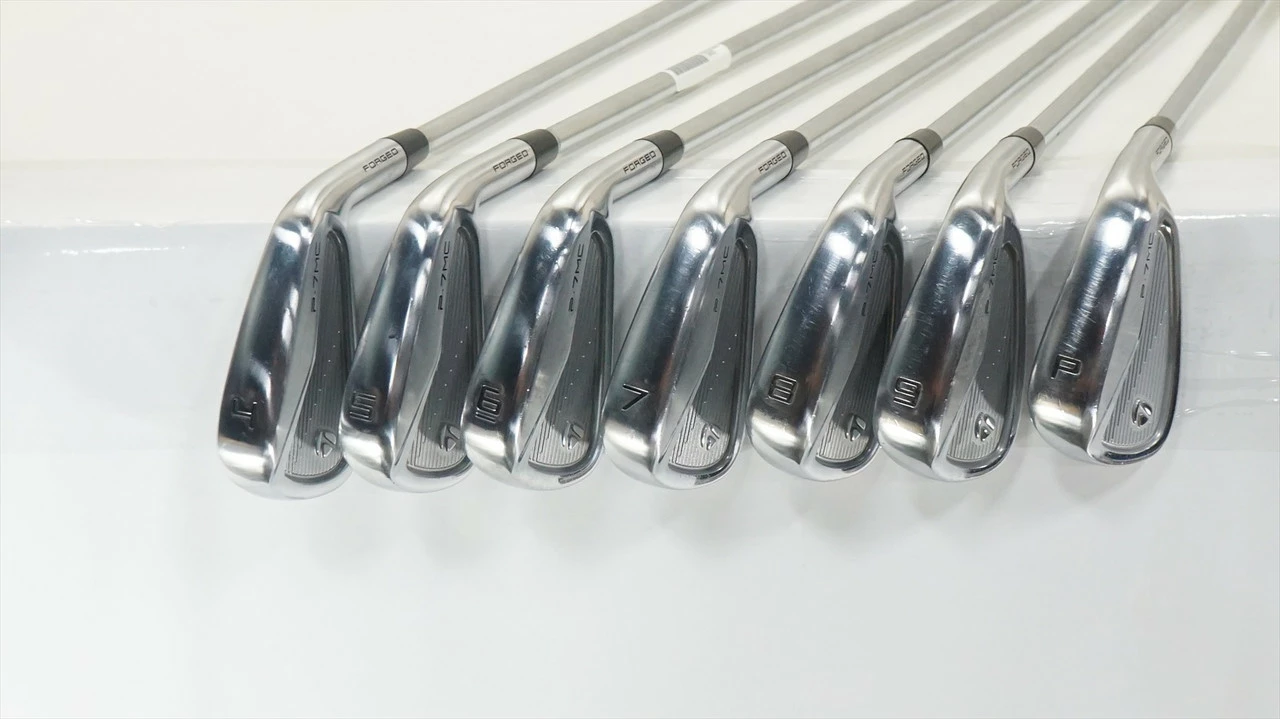 Taylormade P7Mc Iron Set 4-Pw Stiff Flex Kbs $-Taper 120 Steel 1068991 Good 3 Taylormade P7Mc Iron Set 4-Pw Stiff Flex Kbs $-Taper 120 Steel 1068991 Good