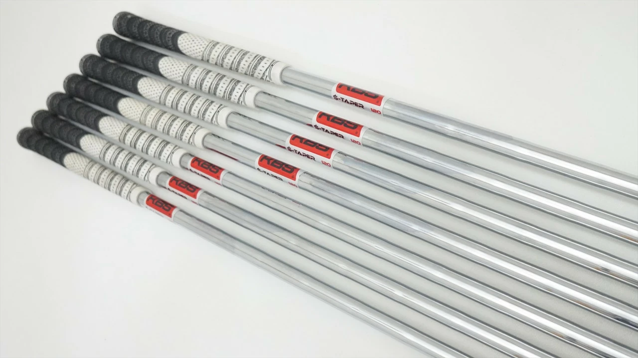 Taylormade P7Mc Iron Set 4-Pw Stiff Flex Kbs $-Taper 120 Steel 1068991 Good 4 Taylormade P7Mc Iron Set 4-Pw Stiff Flex Kbs $-Taper 120 Steel 1068991 Good - Image 2