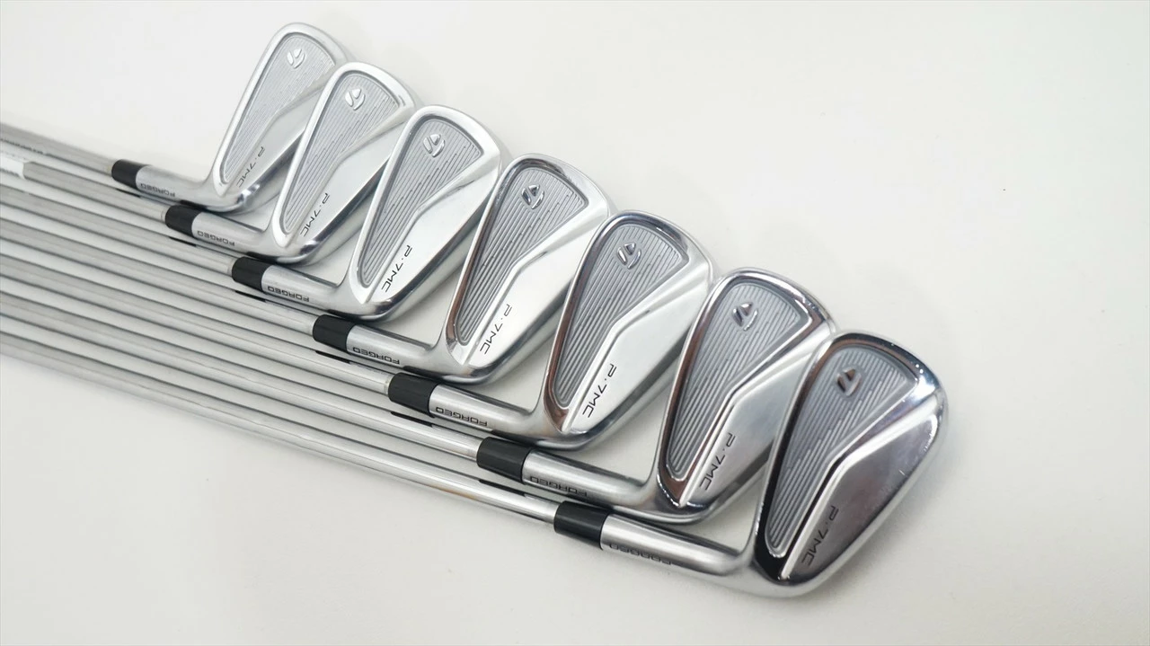 Taylormade P7Mc Iron Set 4-Pw Stiff Flex Kbs $-Taper 120 Steel 1068991 Good 6 Taylormade P7Mc Iron Set 4-Pw Stiff Flex Kbs $-Taper 120 Steel 1068991 Good - Image 4